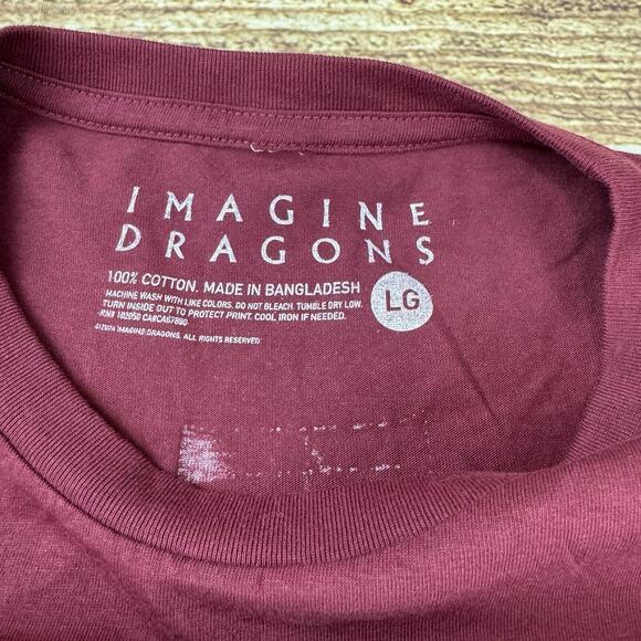 Imagine Dragons Loom Tour 2024 T-shirt, Imagine Dragons Concert Shirt Large - Picture 4 of 7